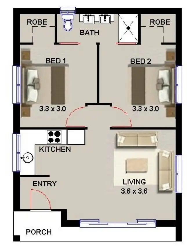 Granny Flat  Adelaide Design 3